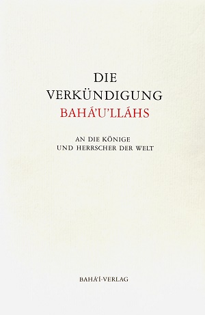 Die Verkündigung Bahá'u'lláhs