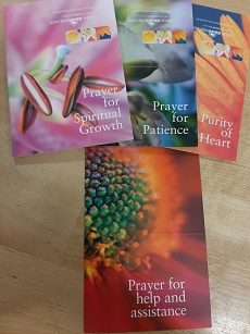 Prayer cards English