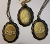 Cameo, Symbol/Bild (mit Rahmen) und Kette