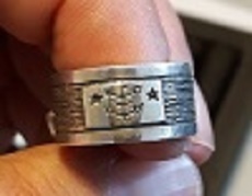 Damenring silber