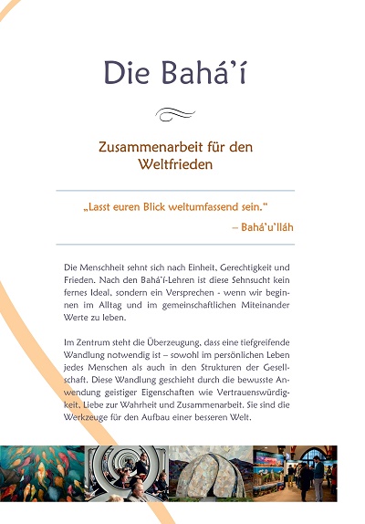 Die Bahá'í (Flyer) - 10er Pack