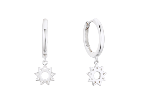 Ohrring 9 pointed star - Huggies