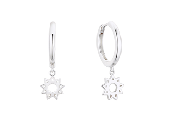 Ohrring 9 pointed star - Huggies