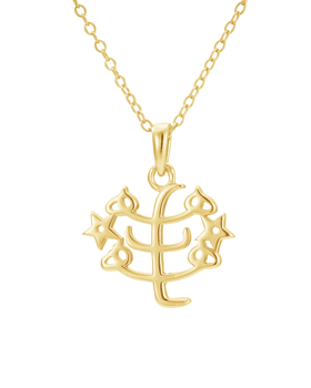 Kette mit Ringsteinsymbol