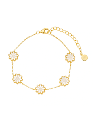 Armband - 9. zack. Stern mit Perlmutt