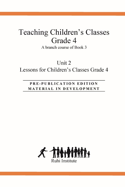  Ruhi Book 3 Grade 4 (English)