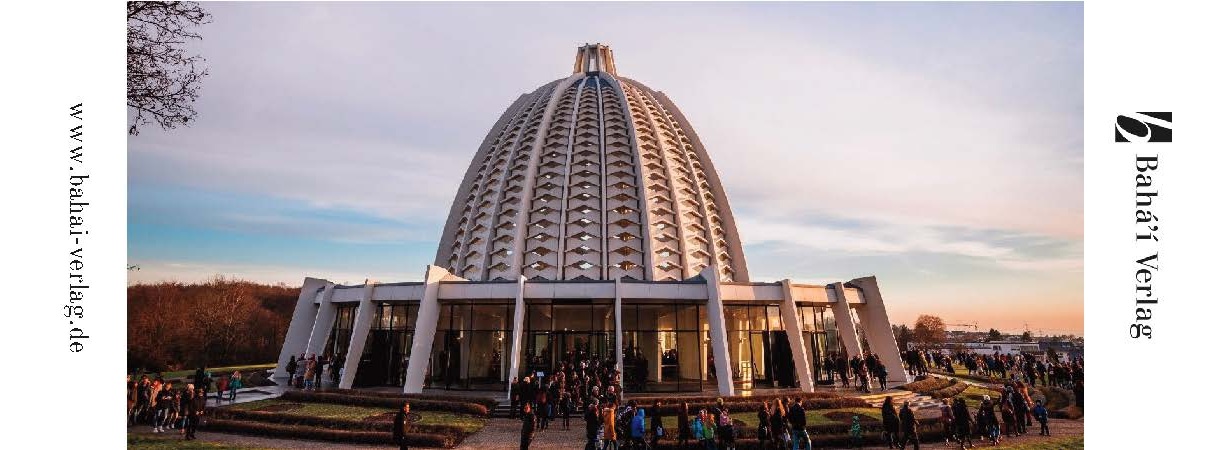 Lesezeichen mit Haus der Andacht - Sonnenuntergang